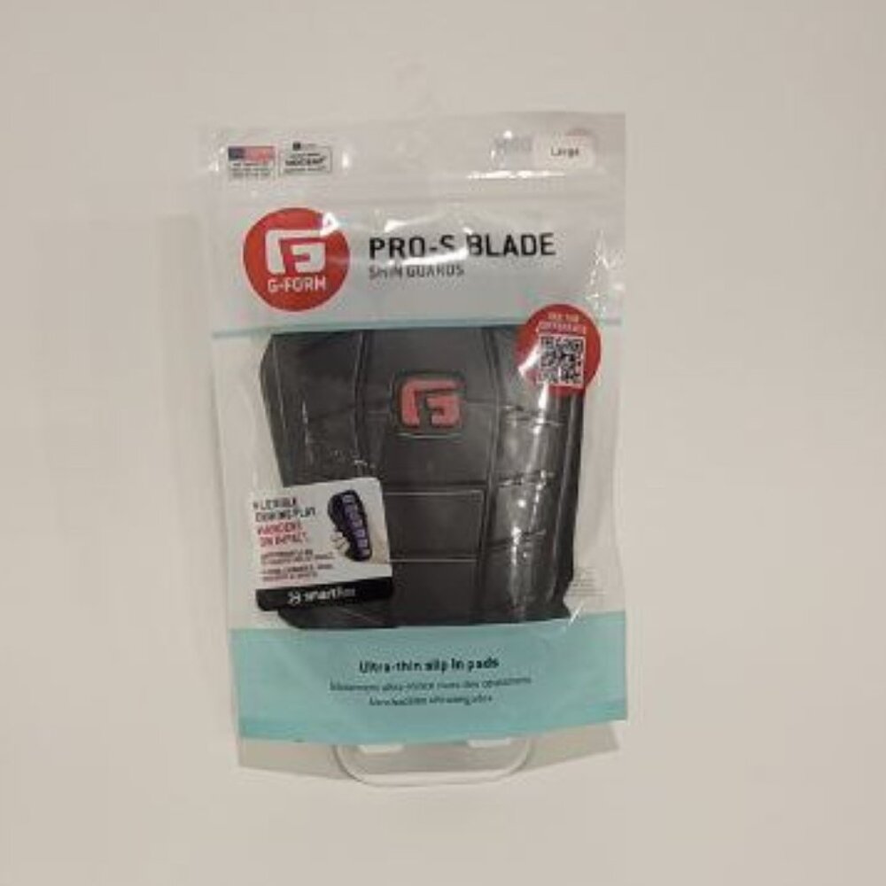 NWT G-Form Pro-S Clash Shin Guard - Black - Size L